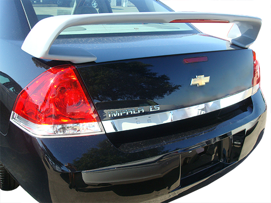 Chevrolet Impala 2-Post Spoiler (2006-2013) Custom Style with Light ...