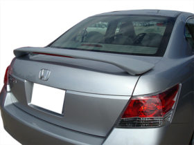 Honda Accord 4dr 2-Post Spoiler (2008-2012) Custom Style with Light