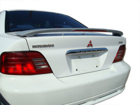 Mitsubishi Galant 2-Post Spoiler (1999-2003) Custom Style with Light