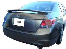Honda Accord 4dr 2-Post Spoiler (2008-2012) Factory Style with Light