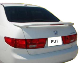 Honda Accord 4dr 2-Post Spoiler (2003-2005) Factory Style with Light