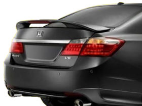 Honda Accord 4dr 2-Post Spoiler (2013-2015) Factory Style with Light