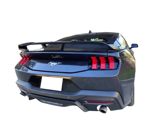 Ford Mustang Fastback Pedestal Spoiler (2024 UP) Custom GT Performance Style - Image 2