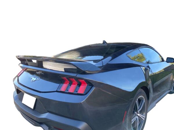 Ford Mustang Fastback Pedestal Spoiler (2024 UP) Custom GT Performance Style - Image 3