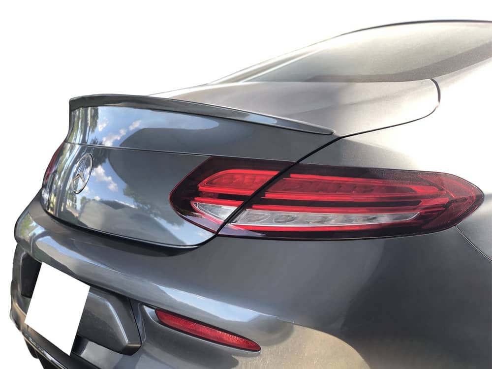 Mercedes C-Class Coupe Flush Mount Spoiler (2017-2023) Factory Style